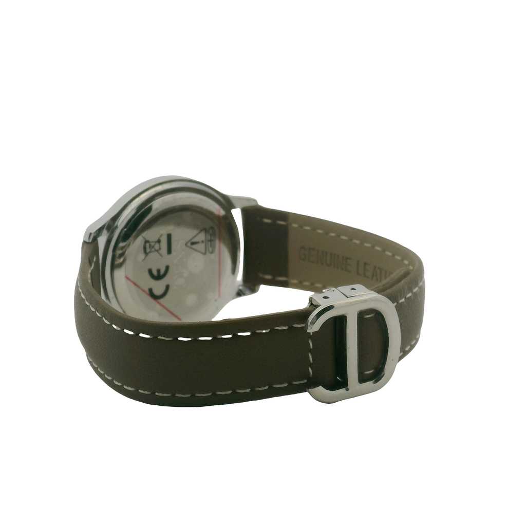 OFNS WS100WLB Elegant Ladies Quartz Watch Silver-Tone 35mm