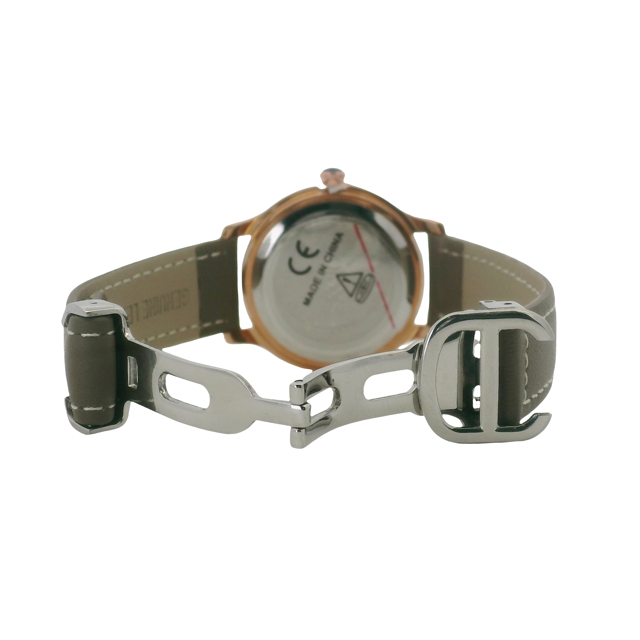 OFNS WS100LM Elegant Ladies Quartz Watch Rose Gold-Tone 35mm