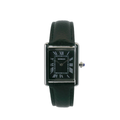SAMDA WS110LB Elegant "Tank" Small Ladies Quartz Watch Silver-Tone - 24.8mm Square