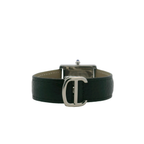 SAMDA WS110LB Elegant "Tank" Small Ladies Quartz Watch Silver-Tone - 24.8mm Square