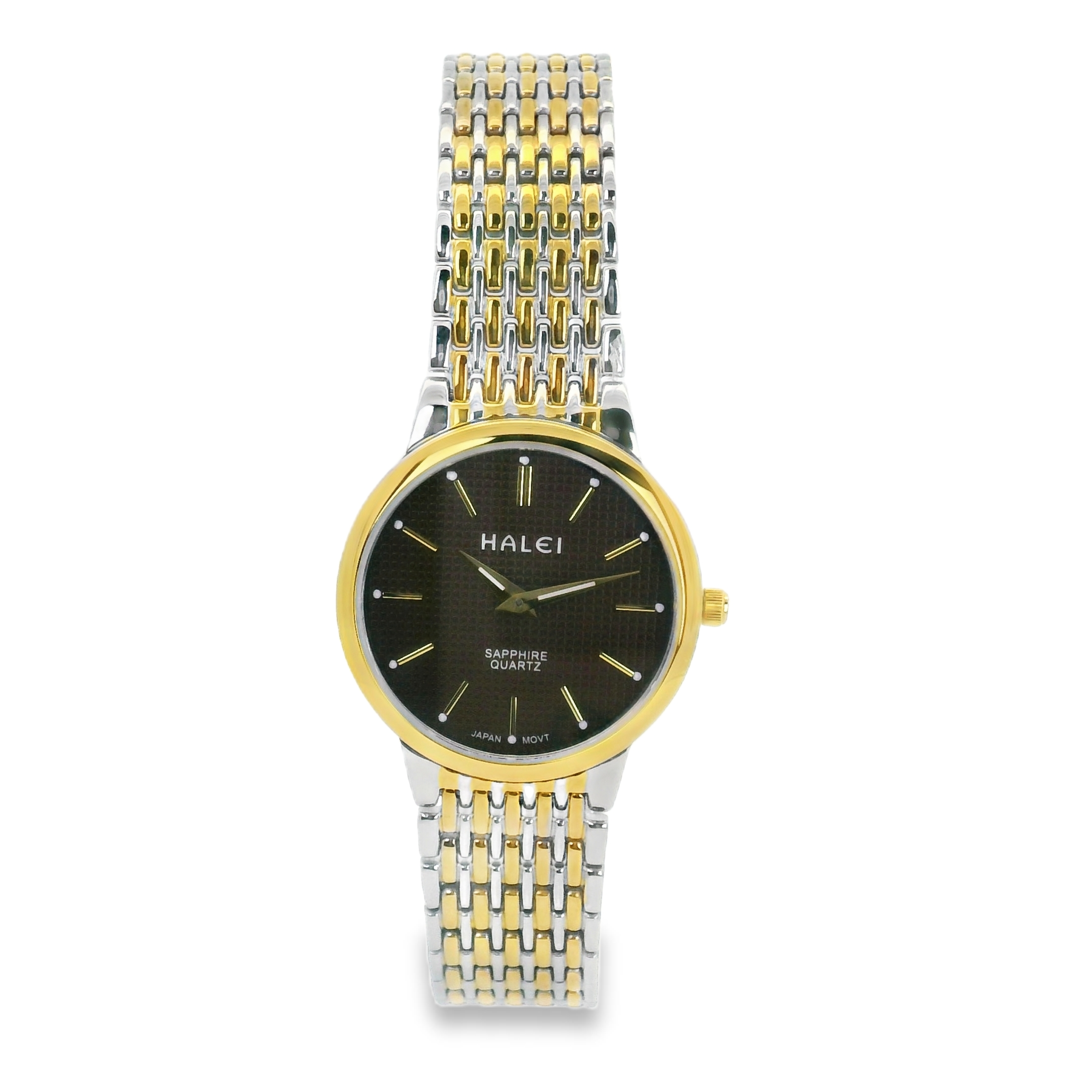 Halei Quartz Stainless Steel Sapphire Watch 28mm