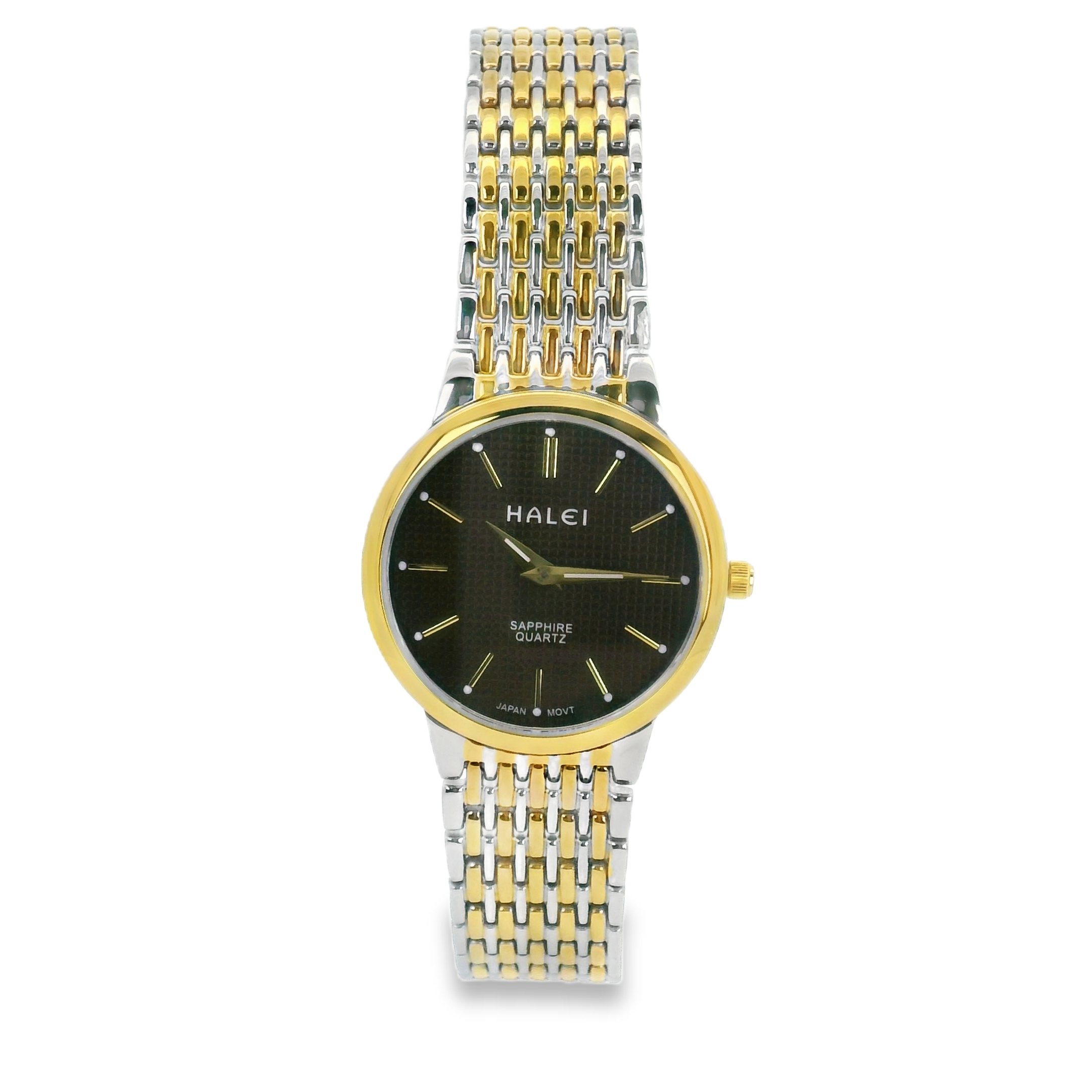 Halei Quartz Stainless Steel Sapphire Watch 28mm