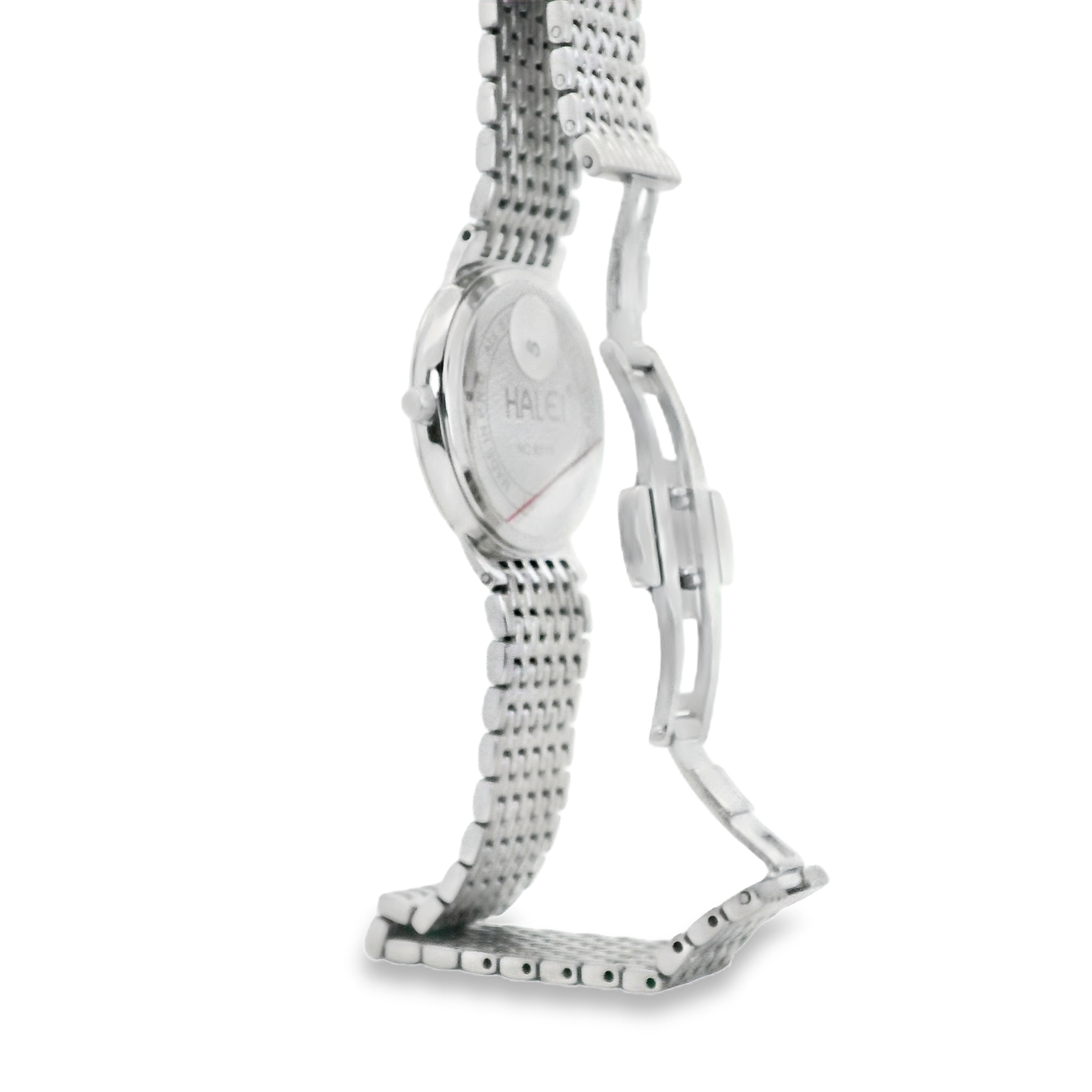 Halei Quartz Japanese Movement Stainless Steel Sapphire Watch 28 mm