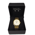 Halei Quartz Japanese Movement Stainless Steel Sapphire Watch 41 mm