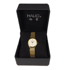 Halei Quartz Stainless Steel Sapphire Watch 28mm