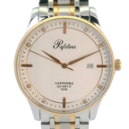 Pafolina Two-Tone Scratch-resistant Sapphire Crystal Quartz Stainless-steel 40mm