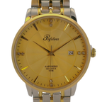 Pafolina Two-Tone Scratch-resistant Sapphire Crystal Quartz Stainless-steel 40mm