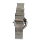 Pafolina Watch Minimalist – Scratch-resistant Sapphire Crystal Black & Silver-Tone Mesh Edition 30mm