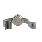 Pafolina Watch Minimalist – Scratch-resistant Sapphire Crystal Black & Silver-Tone Mesh Edition 30mm