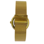 Pafolina Watch Minimalist – Scratch-resistant Sapphire Crystal Black & Gold-Tone Mesh Edition 40mm