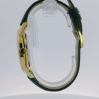 Pafolina Elegant Sapphire Quartz – Classic White Dial Gold & Black 40mm