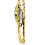 Halei Rose Gold-Tone  Watch Natural Stone Dial Stainless Steel Bracelet