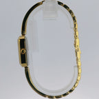 Halei Gold-Tone Rectangular Watch Jewellery Bracelet