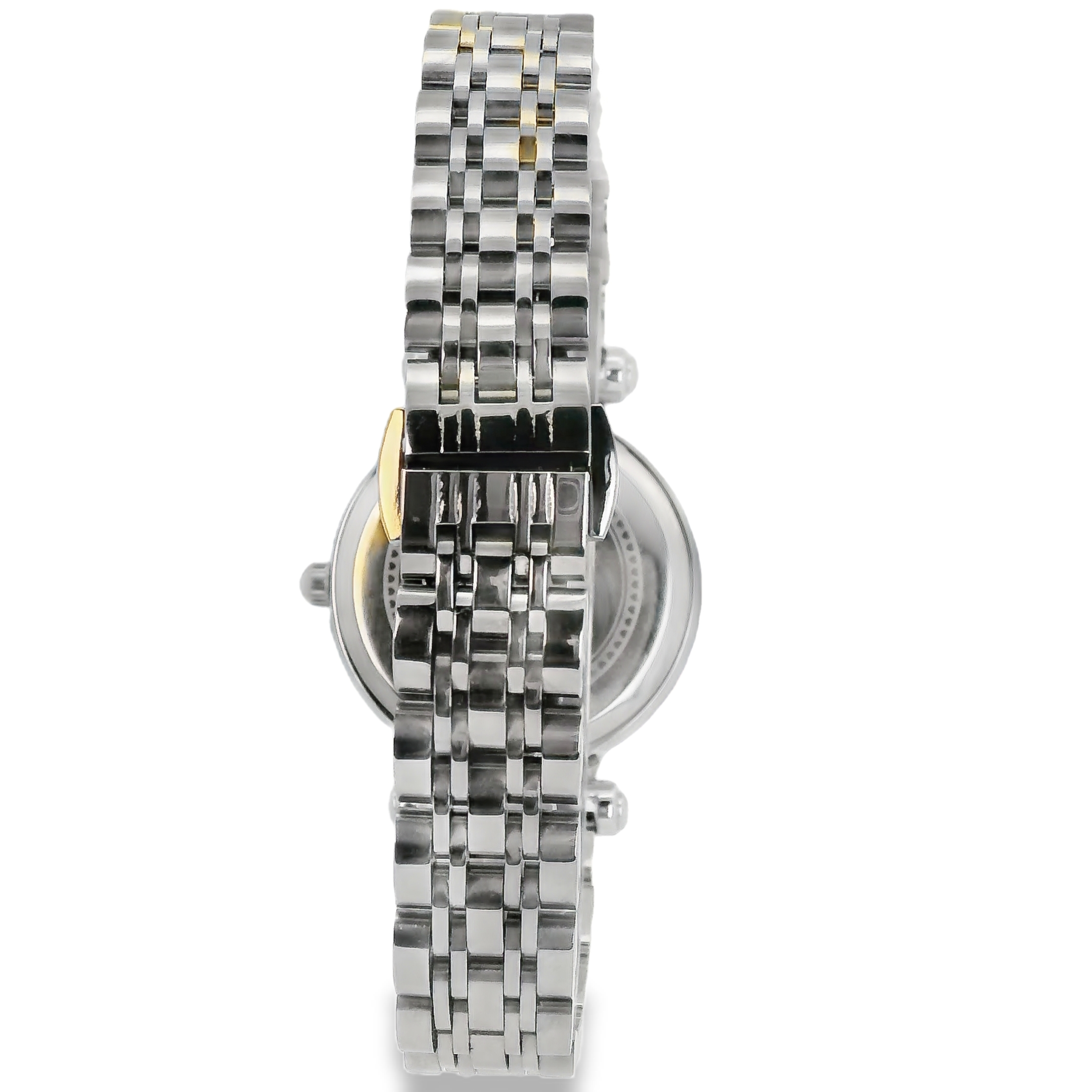 Lanaoli Watch Luxury Silver-Tone Light Blue Dial Bracelet