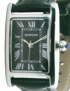 SAMDA WS109LB Elegant "Tank" Ladies Quartz Watch Silver-Tone - 22x25mm