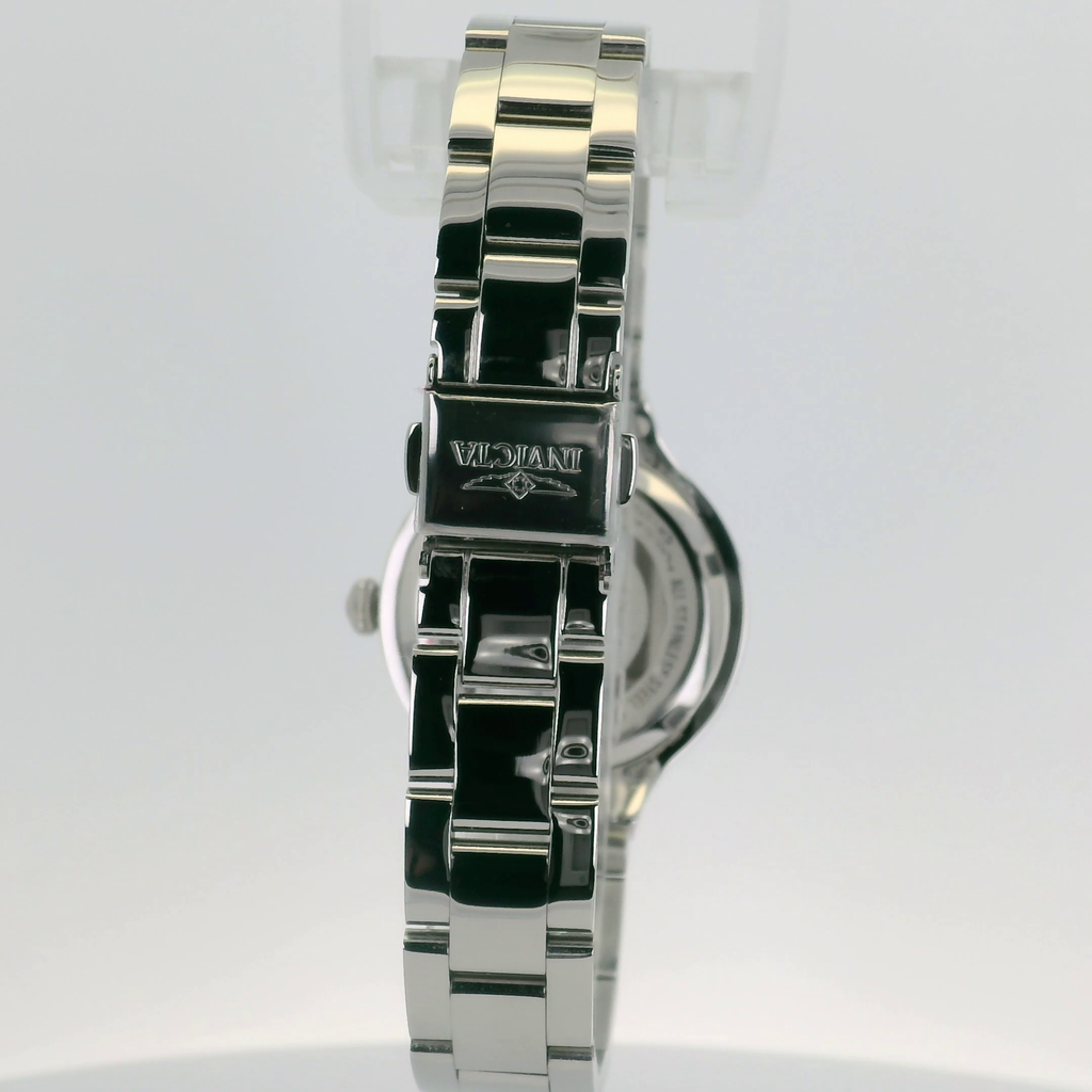 Invicta Wildflower 28823 Elegant Ladies Quartz Watch Silver-Tone - 34mm Round