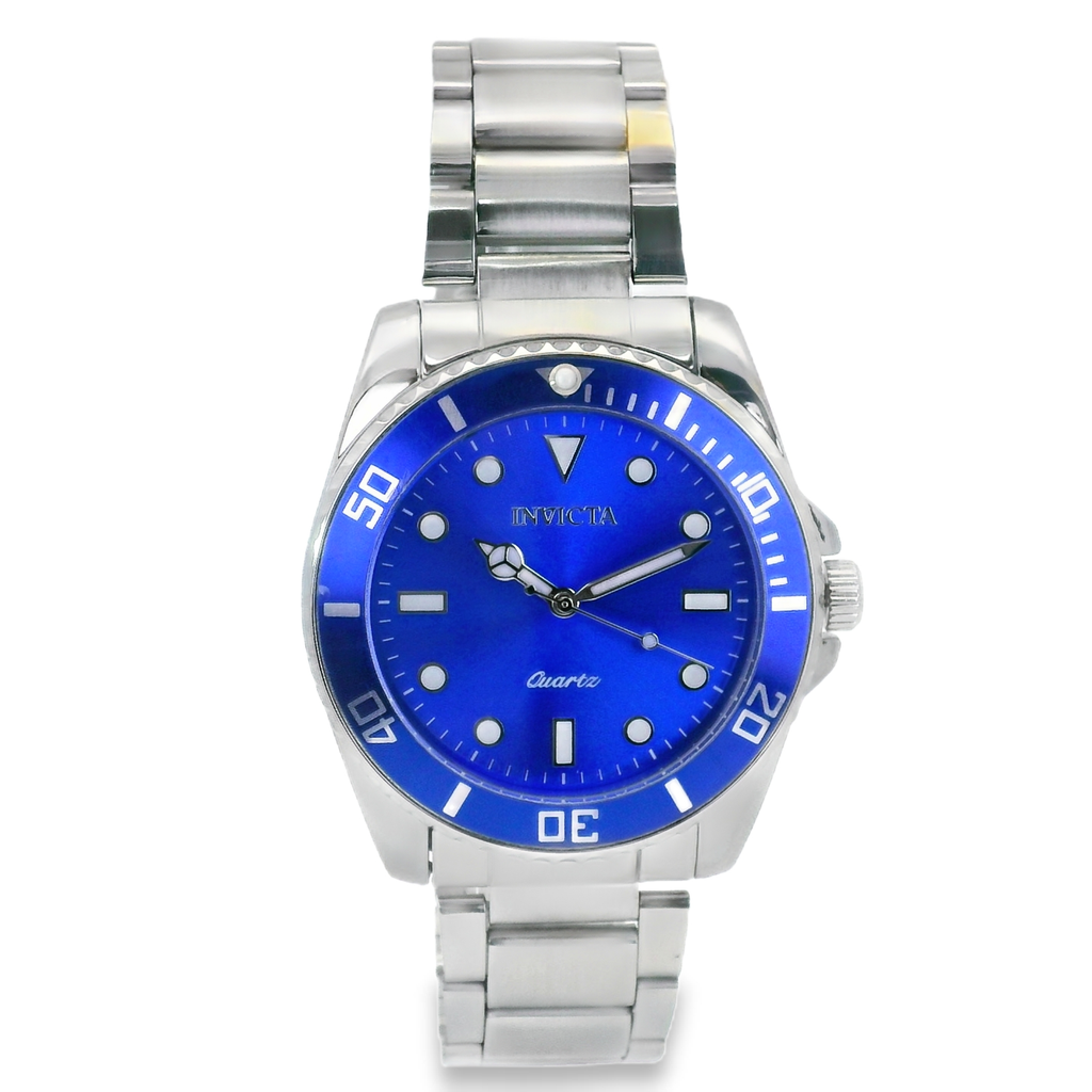 Watch Invicta Diver- 42mm - Steel, Silver Tone - 30 mts Water Resistance