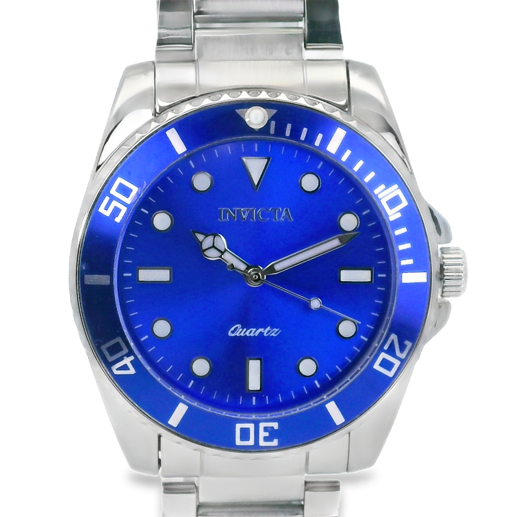 Watch Invicta Diver- 42mm - Steel, Silver Tone - 30 mts Water Resistance