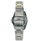 Halei Dive 40 mm Stainless Steel Back Watch – Water‑Resistant, Silver-Tone Bracelet, Fast UK Delivery