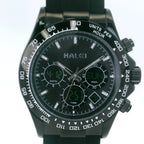 Halei Dual Time Sport 40 mm – Analog + Digital, Luminex Light, Alarm, Fast UK Delivery