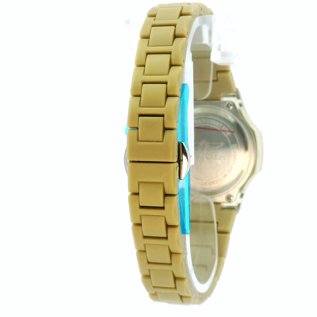 Invicta Celestial Lady 34.8mm Khaki and Transparente Tone case