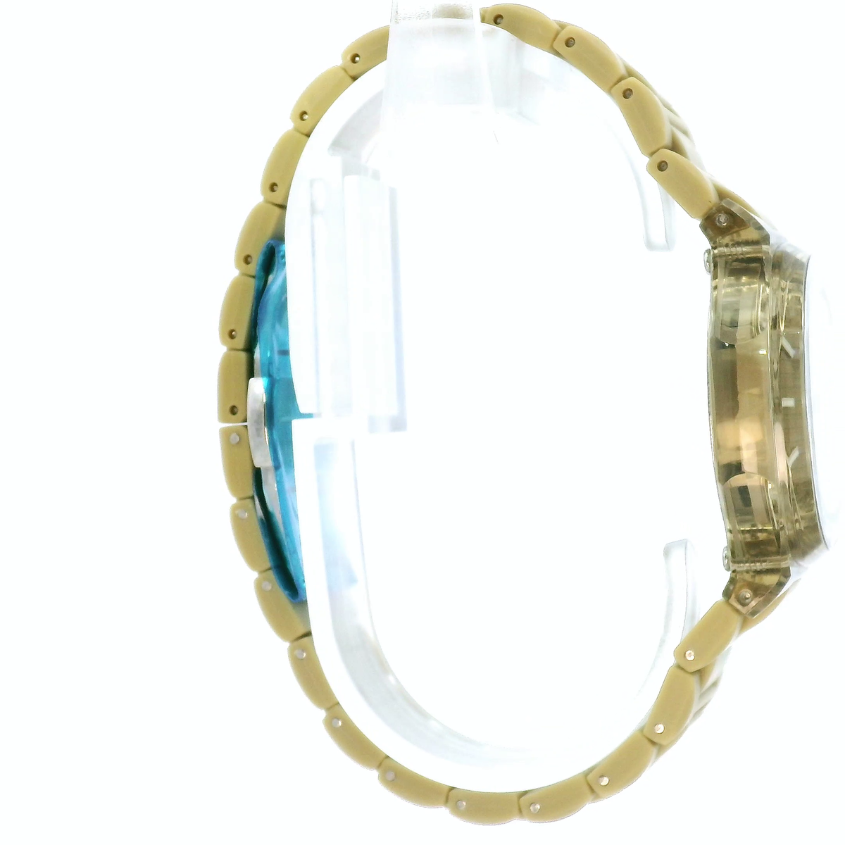 Invicta Celestial Lady 34.8mm Khaki and Transparente Tone case