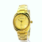 Yellow Gold Invicta Quartz Watch with Textured Dial