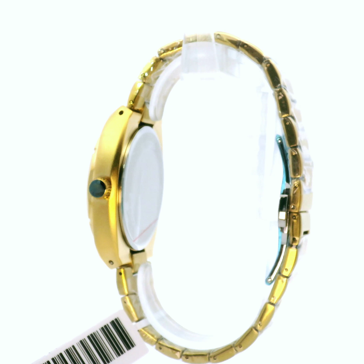 Yellow Gold Invicta Quartz Watch with Textured Dial