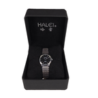 Halei Quartz Japanese Movement Stainless Steel Sapphire Watch 28 mm