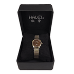 Halei Quartz Stainless Steel Sapphire Watch 28mm