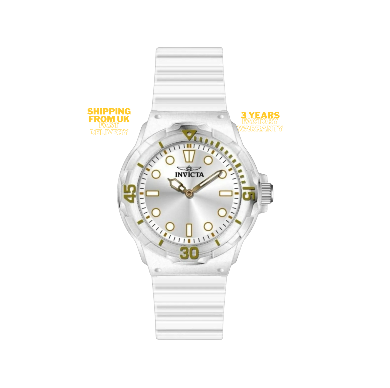 Watch Invicta Celestial for Women - 35mm Transparent White WR