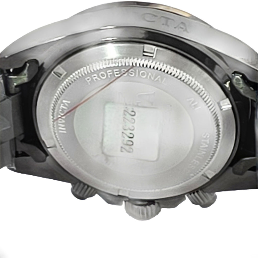 Invicta Speedway Watch - 39.5mm Gunmetal Quartz - WR 200mts Fast UK Shipping