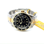 Watch Invicta Pro Diver for Men - 40mm - Steel, Gold - 200 mts Water Resistance