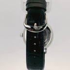 Automatic Mechanical Watch Day-Date Ochstin 22 jewels 42mm - Navy Blue Leather