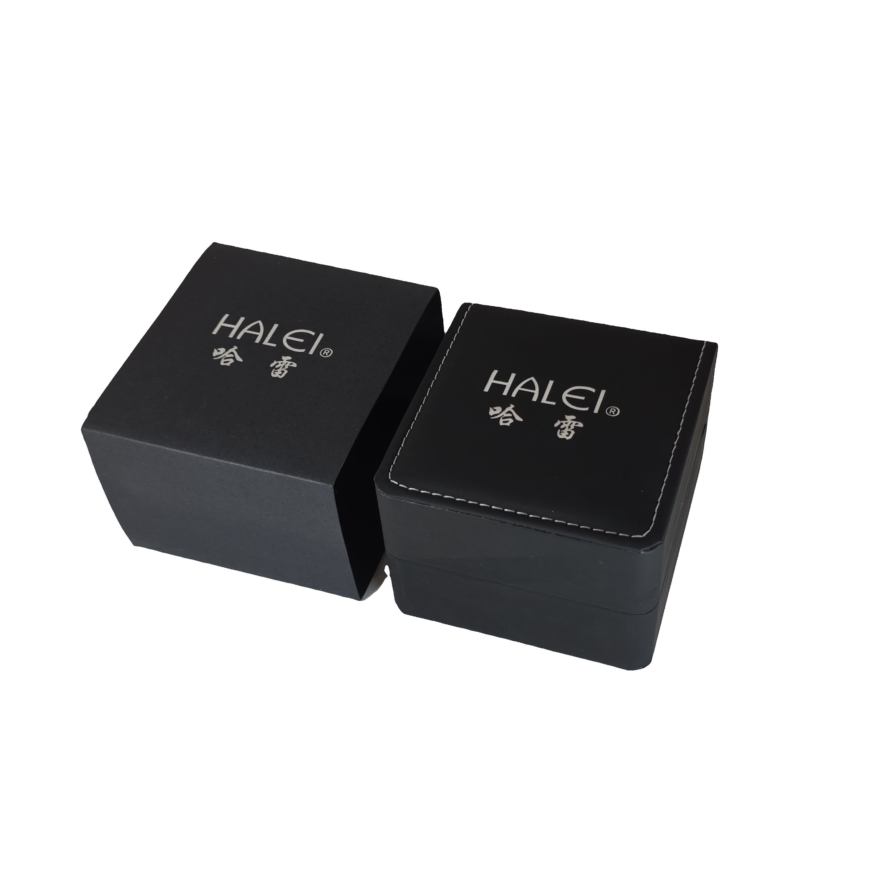 Halei Quartz Japanese Movement Stainless Steel Sapphire Watch 28 mm