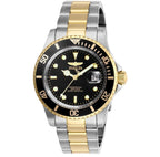 Watch Invicta Pro Diver for Men - 40mm - Steel, Gold - 200 mts Water Resistance