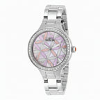 Invicta Wildflower 28823 Elegant Ladies Quartz Watch Silver-Tone - 34mm Round