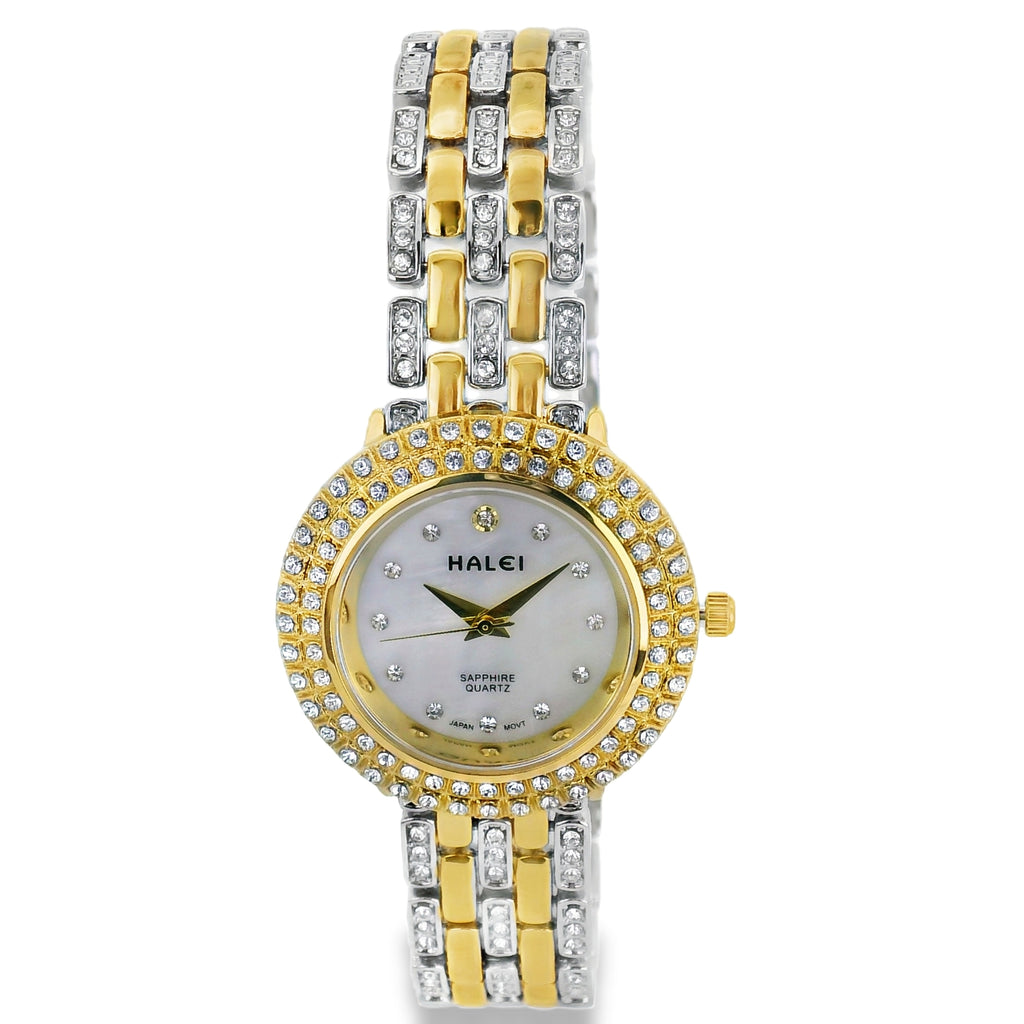 Watch Halei Sapphire Crystal Water Resistant - 32mm - Dial Mother of Pearl - Quartz