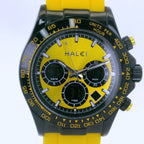Halei Dual Time Sport 40 mm – Analog + Digital, Luminex Light, Alarm, Fast UK Delivery