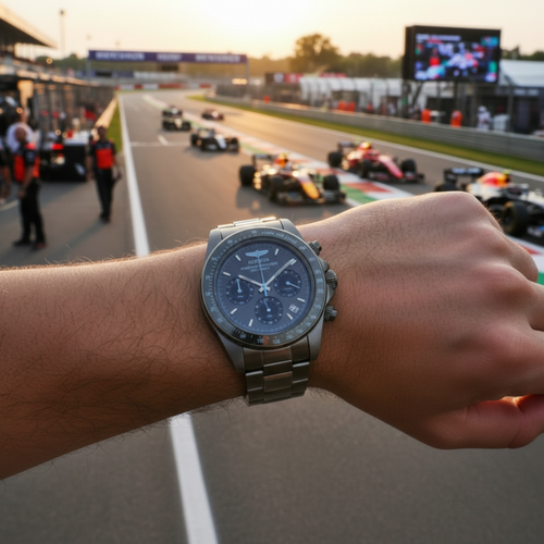 Invicta Speedway Watch - 39.5mm Gunmetal Quartz - WR 200mts Fast UK Shipping