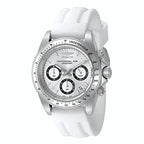 Invicta Speedway Montecarlo 40 mm White – Chronograph, 200 m Water Resistant, Fast UK Delivery