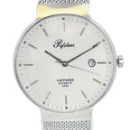 Pafolina Watch Minimalist – Scratch-resistant Sapphire Crystal  Mesh Edition 40mm