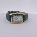 SAMDA WS109WGB Elegant "Tank" Large Ladies Quartz Watch Rose Gold-Tone - 27x31mm