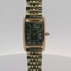 SAMDA WS106BG Elegant "Tank" Ladies Quartz Watch Rose Gold-Tone - 22x25.5mm Rectangular